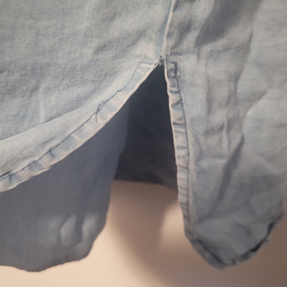 Harlow Light Blue Mini Dress - Picture 4 of 5